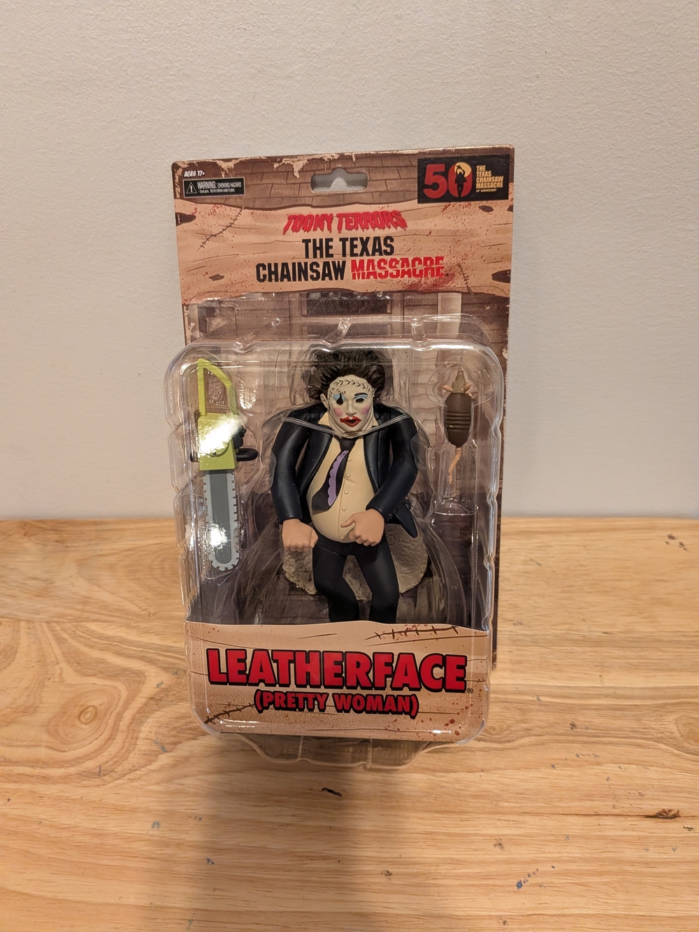 Leatherface (Pretty Woman) Collectible Action Figure - Black